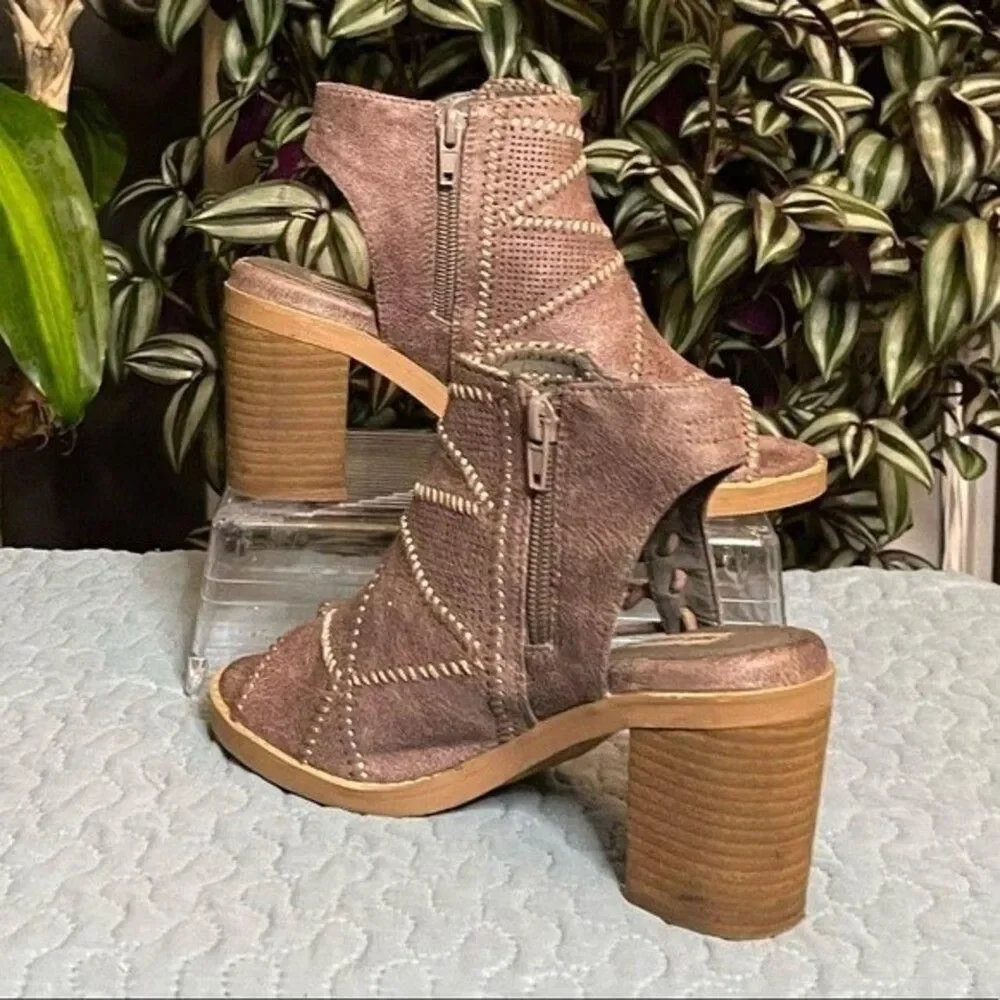 Not Rated Peep Toe Booties